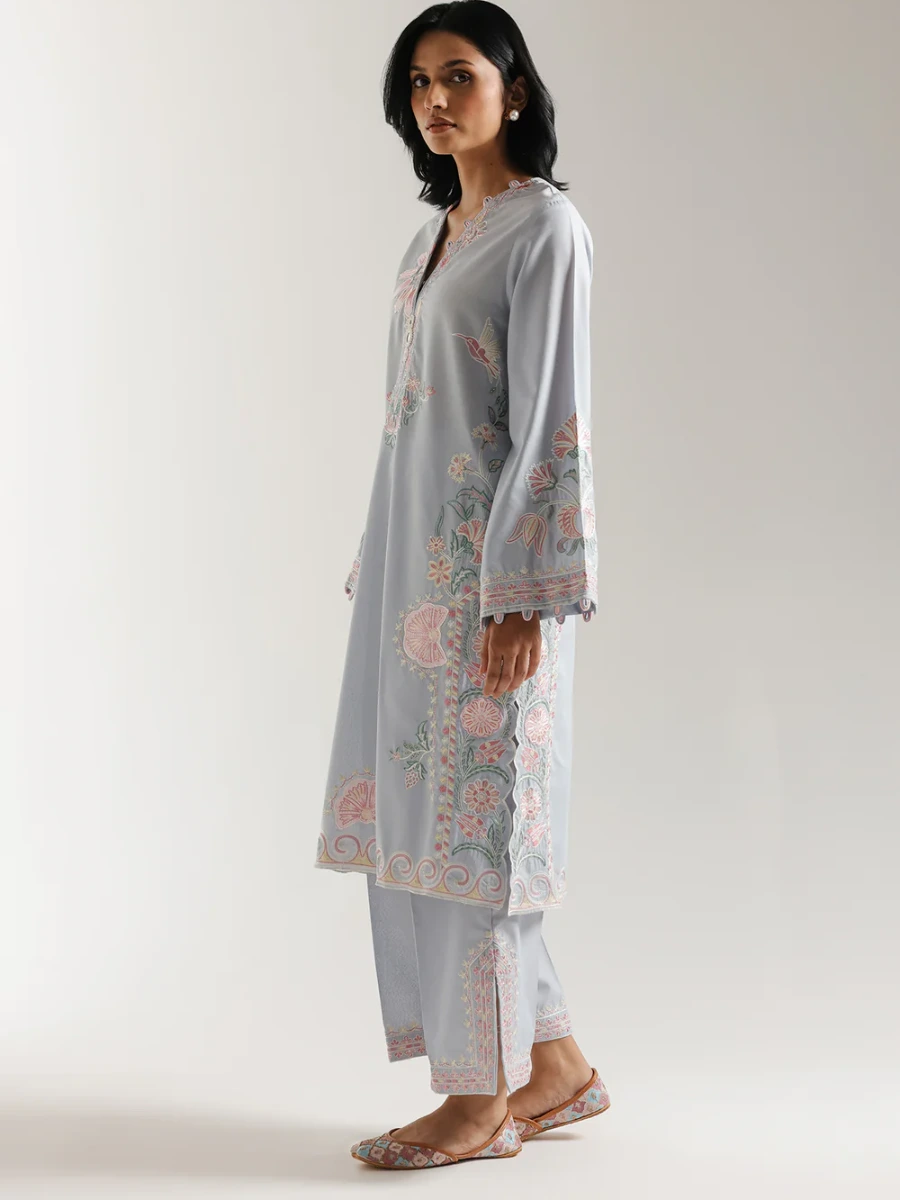 EMBROIDERED SUIT 3 PC