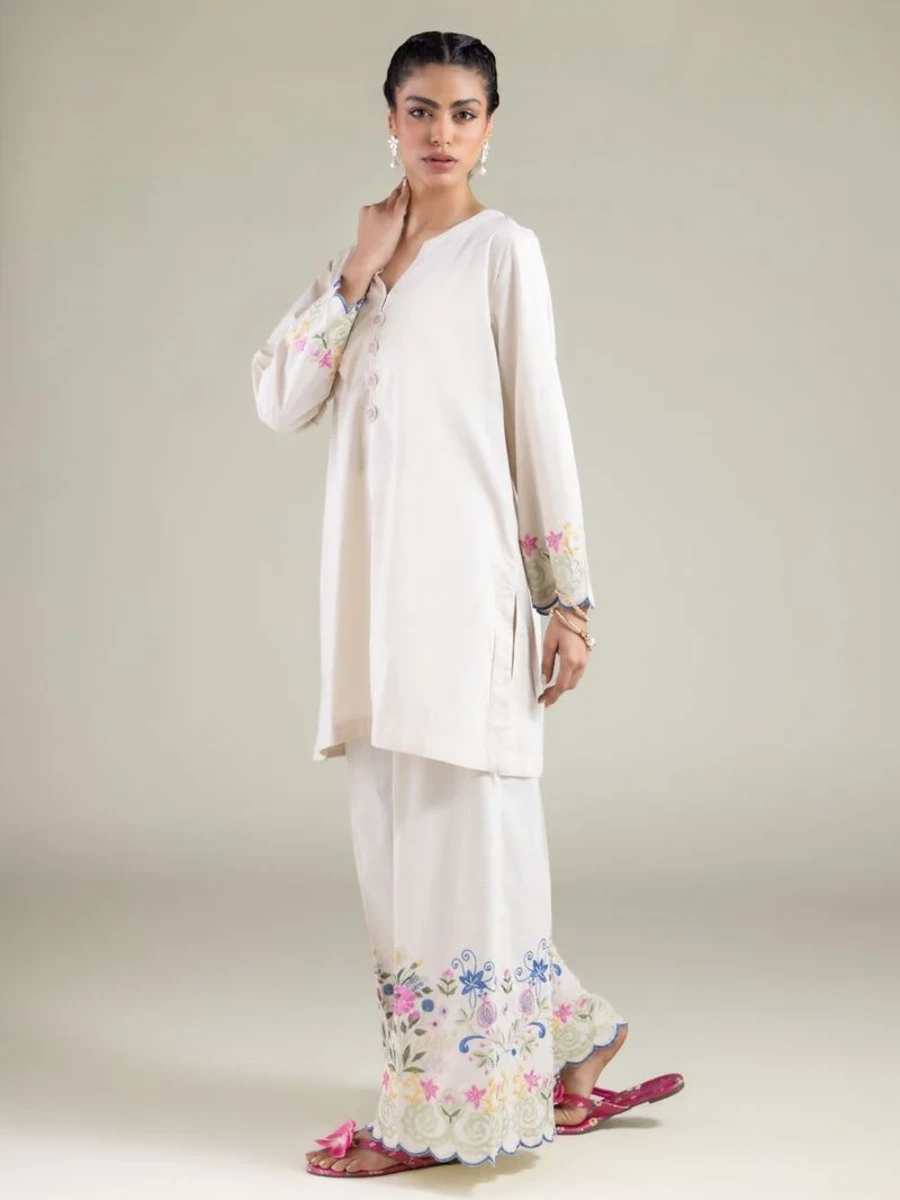 V-NECK KURTA