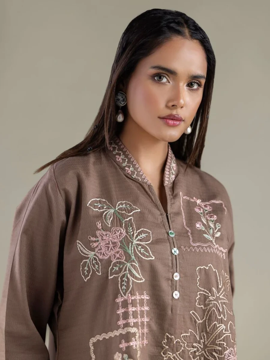 V-NECK KURTA