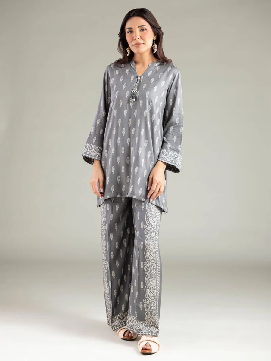 V-NECK KURTA